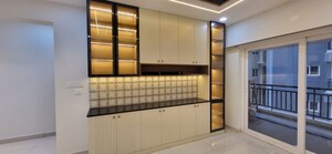 Kitchen in 3 BHK Apartment at Praneeth Pranav Solitaire, Bachupally – for Rent