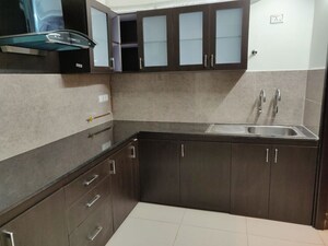 Kitchen in 3 BHK Apartment at Rajapushpa Atria, Gachibowli – for Rent