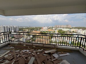 Balcony in 3 BHK Apartment at Praneeth Pranav Solitaire, Bachupally – for Rent