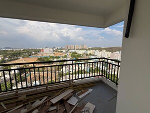 Balcony in 3 BHK Apartment at Praneeth Pranav Solitaire, Bachupally – for Rent