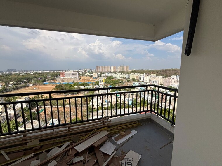Balcony, praneeth-pranav-solitaire 3 Bedroom 1701 Sq.Ft. Apartment In Bachupally Hyderabad 10491409