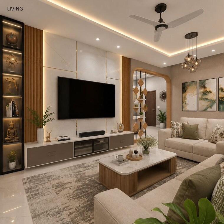 Living Room, chokkanahalli 3 Bedroom 1765 Sq.Ft. Apartment In Chokkanahalli Bangalore 10491419