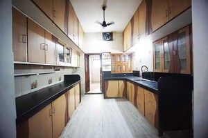 Kitchen in 4 BHK Independent House at Sargasan – for Sale