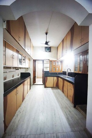 Kitchen in 4 BHK Independent House at Sargasan – for Sale