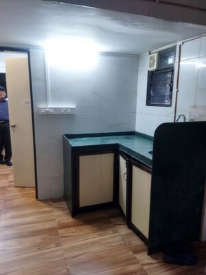 Kitchen in 1.5 BHK Apartment at Daya Sagar CHSL, Goregaon East – for Rent