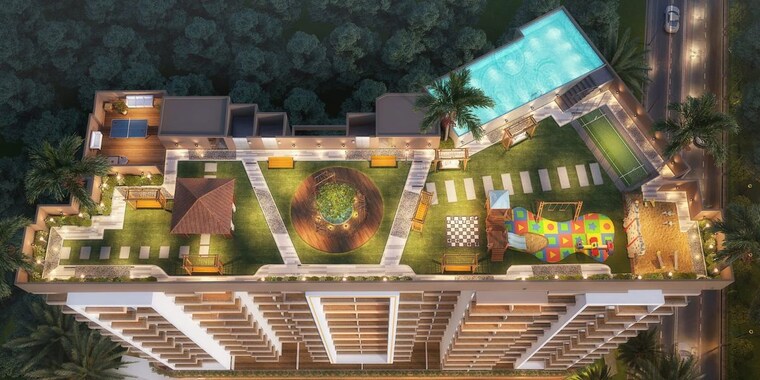 Exterior View, trident-mountain-sapphire 2 Bedroom 1140 Sq.Ft. Apartment In Panvel Sector 6 Navi Mumbai 10491444