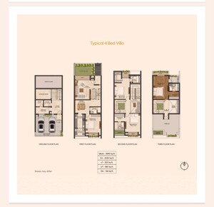 Floor Plan in 3 BHK Villa at Kaggalipura – for Sale