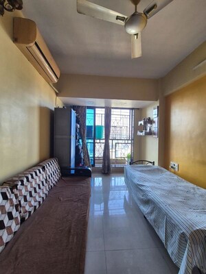 Bedroom in 3 BHK Apartment at Chaurang CHS, Sanpada – for Sale