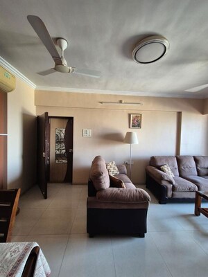 Living Room in 3 BHK Apartment at Chaurang CHS, Sanpada – for Sale