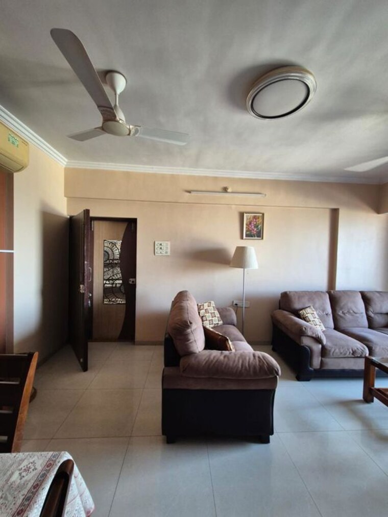 Living Room, chaurang-chs 3 Bedroom 1500 Sq.Ft. Apartment In Sanpada Navi Mumbai 10491443