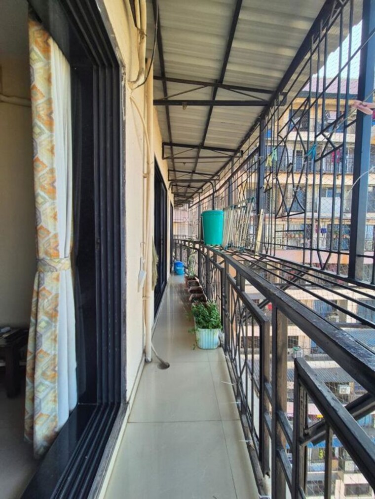 Balcony, chaurang-chs 3 Bedroom 1500 Sq.Ft. Apartment In Sanpada Navi Mumbai 10491443