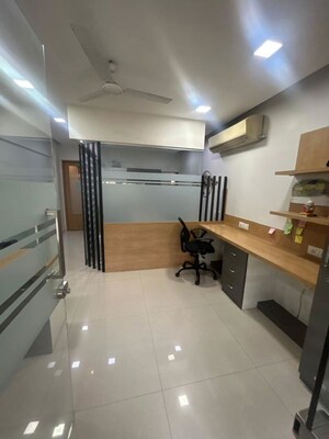 Kitchen in  Office Space at Thacker Tower, Vashi Sector 17 – for Rent