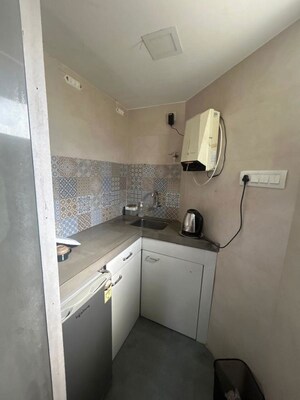 Bathroom in  Office Space at Thacker Tower, Vashi Sector 17 – for Rent