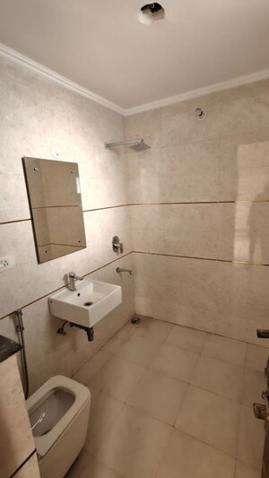 Bathroom in 3 BHK Builder Floor at Vipul World Floors, Sector 48 – for Rent
