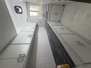 Balcony in 2 BHK Builder Floor at Rail Vihar Apartment, Sector 15 – for Rent