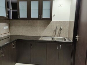 Kitchen in 3 BHK Apartment at Rajapushpa Atria, Gachibowli – for Rent