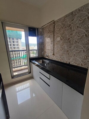 Kitchen in 1 BHK Apartment at Vartak Nagar – for Sale