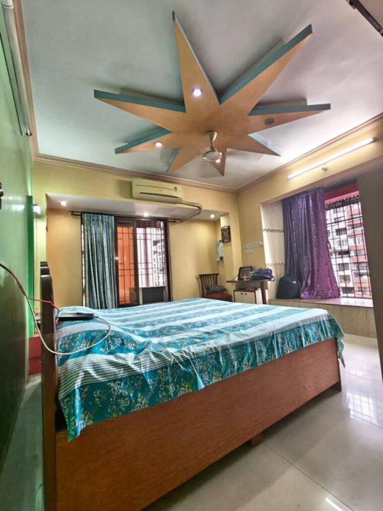 Bedroom, jay-balaji-chs 3 Bedroom 1450 Sq.Ft. Apartment In Nerul Sector 6 Navi Mumbai 10491586