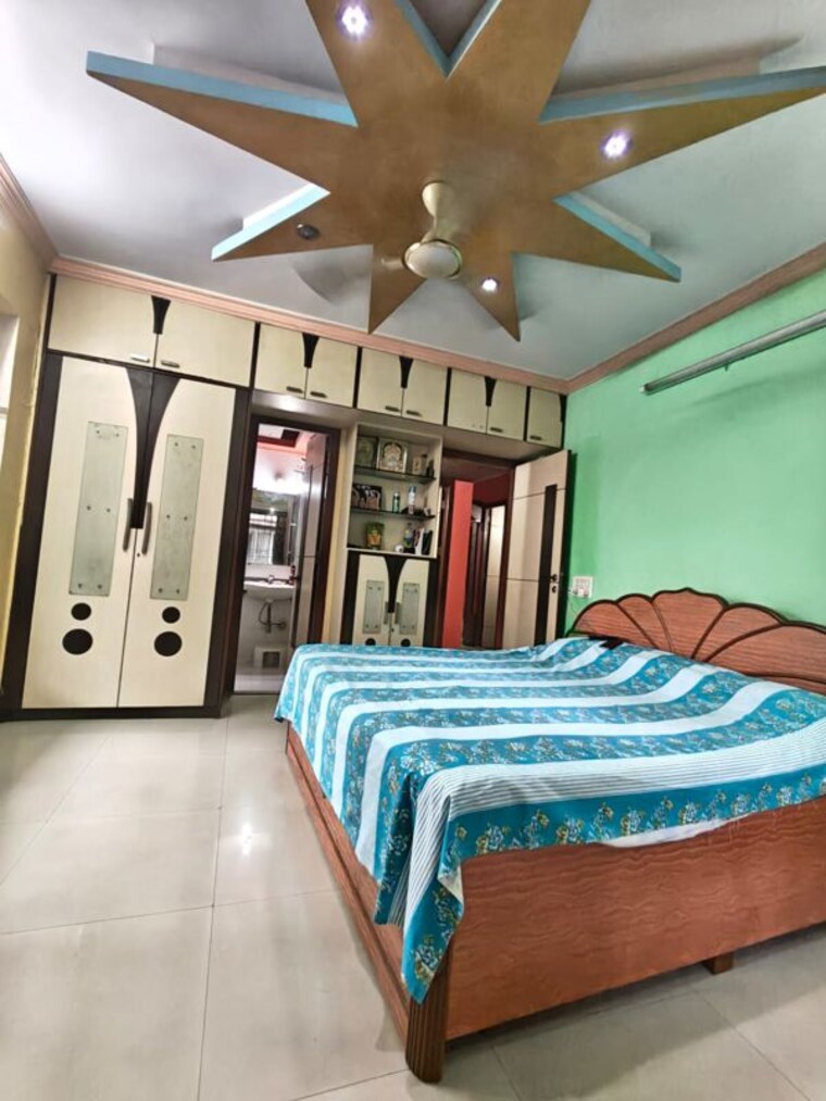 Bedroom, jay-balaji-chs 3 Bedroom 1450 Sq.Ft. Apartment In Nerul Sector 6 Navi Mumbai 10491586
