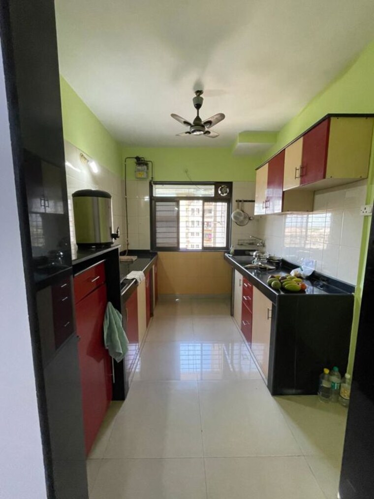 Kitchen, meridian-apartment 3 Bedroom 1600 Sq.Ft. Apartment In Nerul Sector 6 Navi Mumbai 10491610