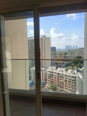 Balcony in 2 BHK Apartment at Prescon Midtown Bay, Mahim West – for Rent