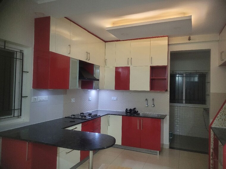 Kitchen, peenya 3 Bedroom 1500 Sq.Ft. Apartment In Peenya Bangalore 10491600
