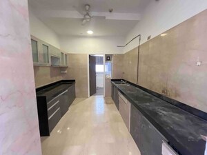 Kitchen in 3 BHK Apartment at L&T Crescent Bay T2, Parel – for Rent