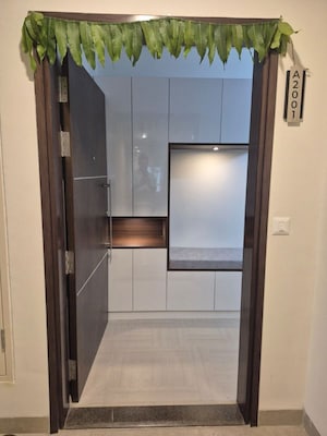 Kitchen in 3 BHK Apartment at Karle Vario Homes, Hebbal – for Rent