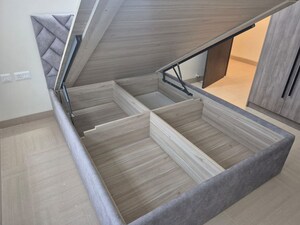 Staircase in 3 BHK Apartment at Karle Vario Homes, Hebbal – for Rent