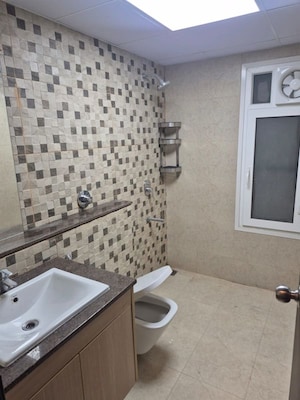 Bathroom in 3 BHK Apartment at Karle Vario Homes, Hebbal – for Rent