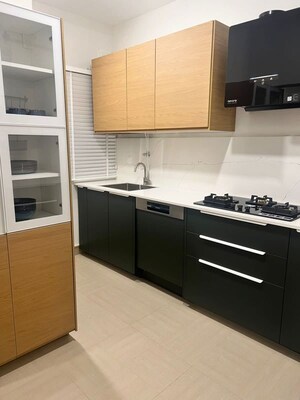 Kitchen in 2 BHK Apartment at Karle Vario Homes, Hebbal – for Rent