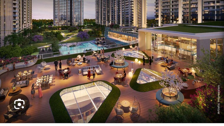 Exterior View, m3m-golf-hills 3.5 Bedroom 2260 Sq.Ft. Apartment In Sector 79 Gurgaon 10491688