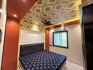 Bedroom in 2 BHK Apartment at Gurukrupa Memories, Kharadi – for Rent