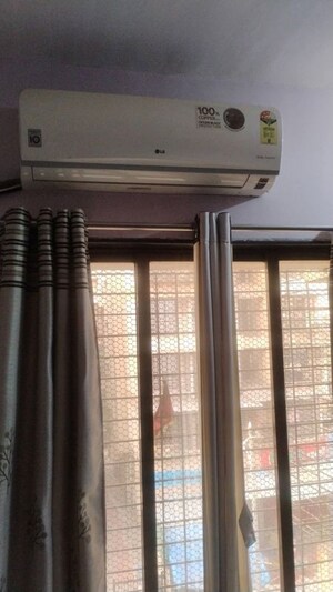 Building Lobby in 1 BHK Apartment at Vashi Sector 9 – for Rent