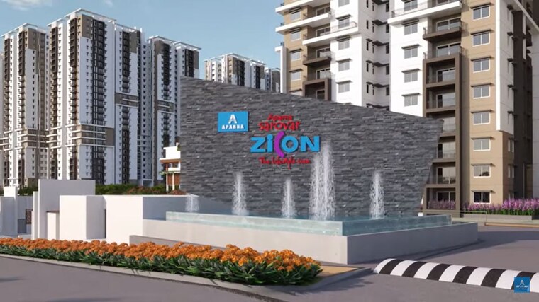 Exterior View, aparna-sarovar-zicon 3 Bedroom 1825 Sq.Ft. Apartment In Nallagandla Hyderabad 10491763