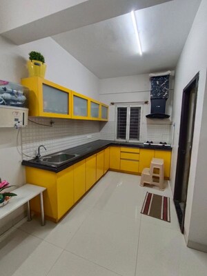 Kitchen in 3 BHK Apartment at Banashankari – for Rent
