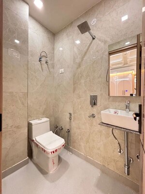 Bathroom in 3 BHK Builder Floor at Uttam Nagar – for Sale