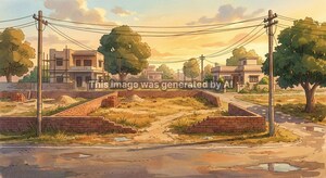  Land – Exterior View View at Police Line - for Sale
