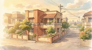  Independent House – Exterior View View at Palsana - for Sale