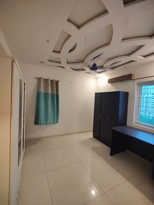 Building Lobby in 3 BHK Apartment at Rajapushpa Regalia, Kokapet – for Rent