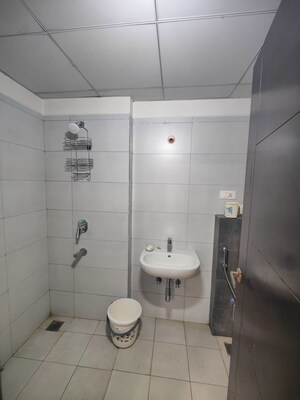 Bathroom in 3 BHK Apartment at Rajapushpa Regalia, Kokapet – for Rent