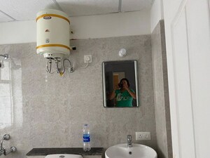 Bathroom in 2 BHK Apartment at Sushma Joynest ZRK, Ghazipur – for Rent