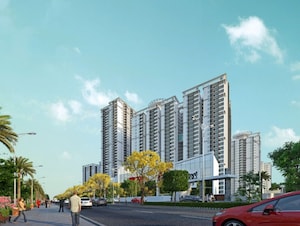 2 BHK Apartment – Exterior View View at SMR Vinay Iconia Hyderabad, Kondapur - for Rent