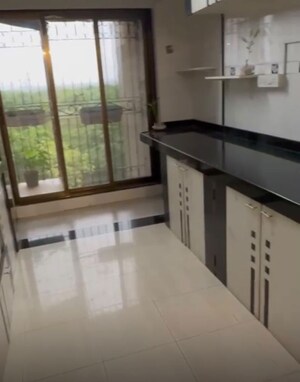 Kitchen in 3 BHK Apartment at Lokhandwala Complex – for Rent