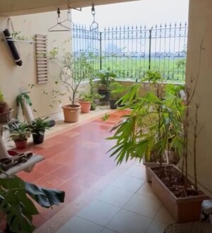 Balcony in 3 BHK Apartment at Lokhandwala Complex – for Rent