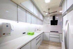 Kitchen in 4 BHK Apartment at Mhada Colony – for Rent
