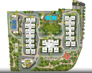 Master Plan in 3 BHK Apartment at Cybercity West Brook, Kokapet – for Sale