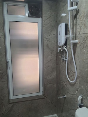 Building Lobby in 1 BHK Apartment at Harmony CHS Powai, Powai – for Rent