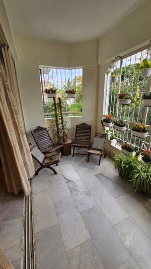 Balcony in 4 BHK Apartment at Ranka Park, Richmond Town – for Sale