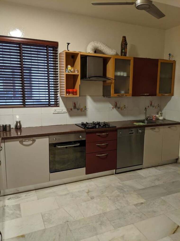 Kitchen, ranka-park 4 Bedroom 3200 Sq.Ft. Apartment In Richmond Town Bangalore 10492141